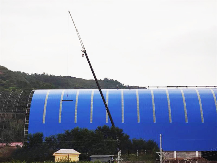 灵武煤棚网架工程